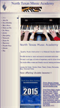 Mobile Screenshot of northtexasmusicacademy.com